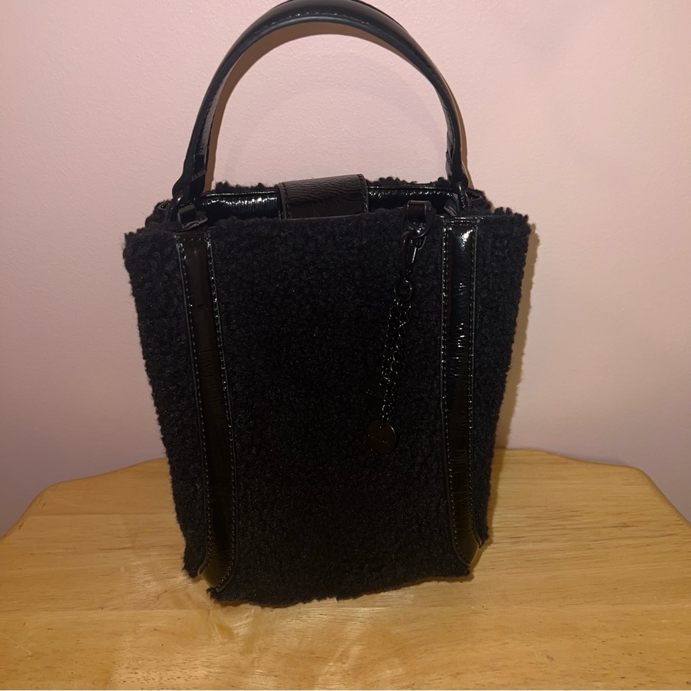 Calvin Klein Astatine Mini Sherpa Tote